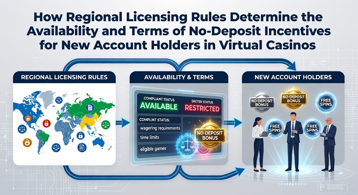 Overview of licensing documents and casino interfaces showing regional variations in bonus availability