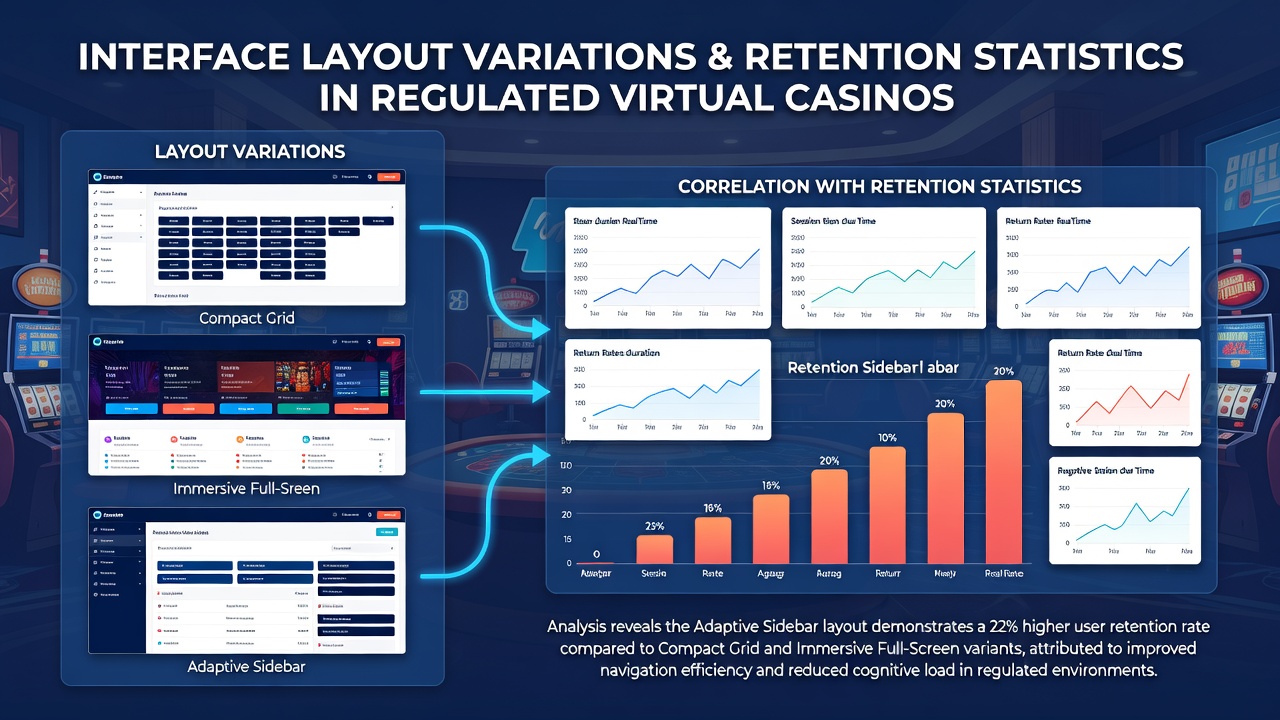 Heatmap visualization of player clicks on different casino interface elements