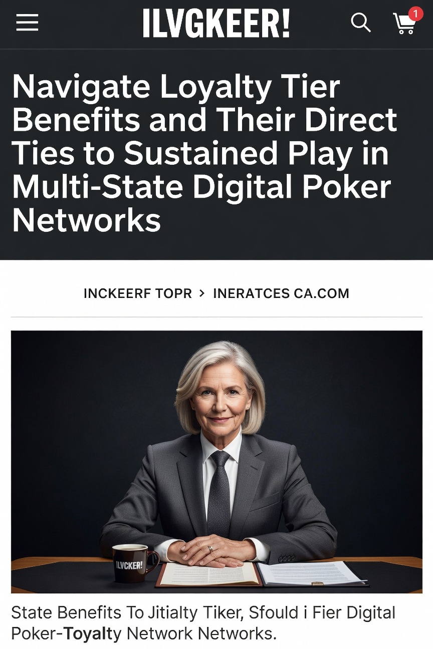 Digital poker players engaging with loyalty program interfaces across connected state networks