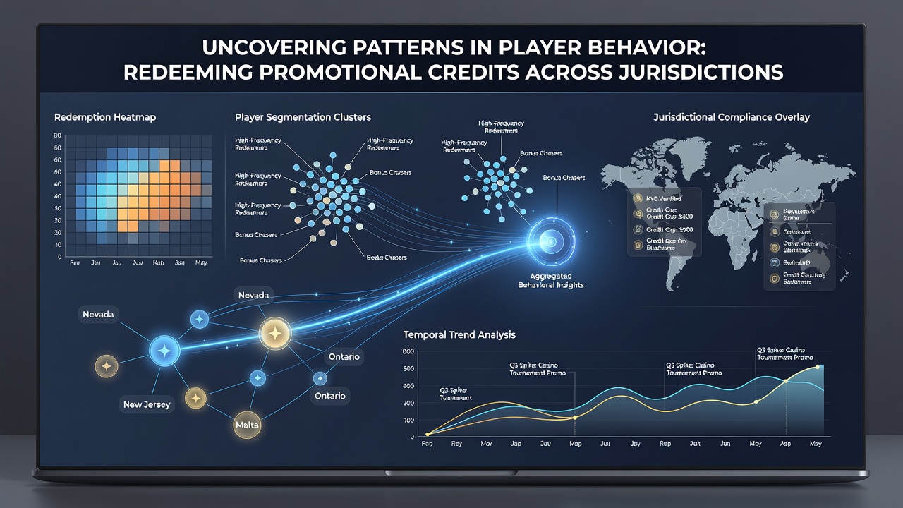 Analytical dashboards displaying redemption timelines and regional licensing comparisons